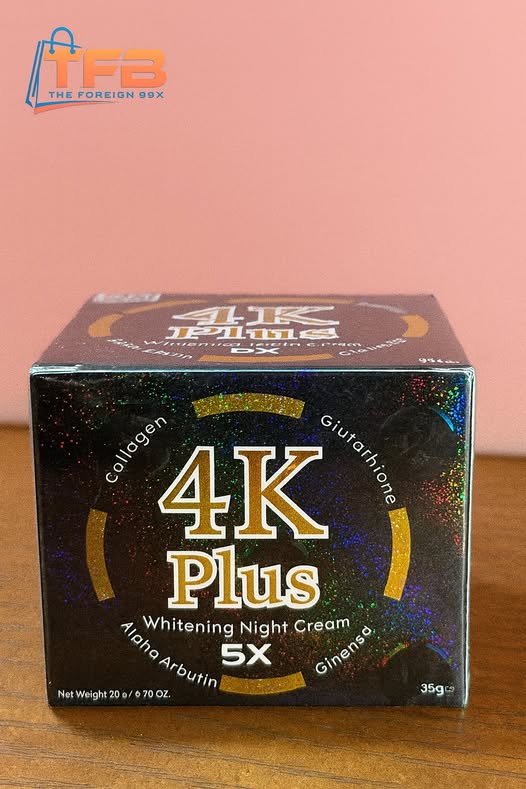 4K Plus Whitening Night Cream