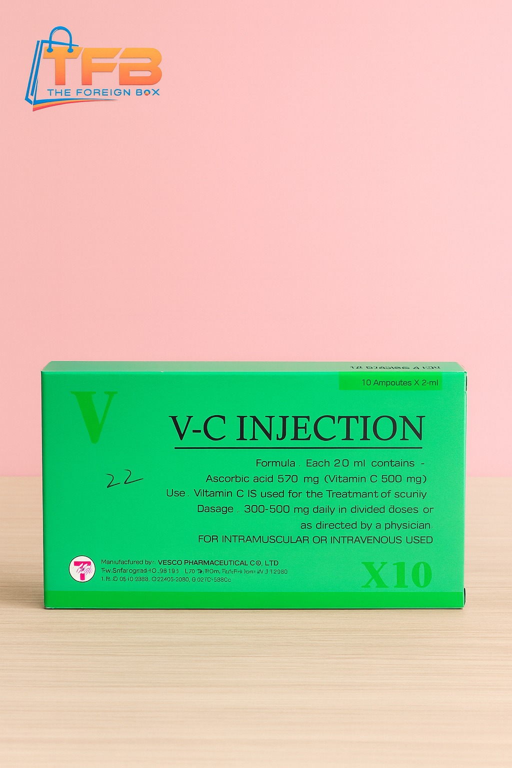 V-C Injection (Ascorbic Acid 500mg)